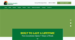 Desktop Screenshot of easternshed.com